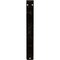 Ekena Millwork Traditional Wrought Iron Bracket, (Single center brace), Antiqued Warm Silve 1 1/2"W x 5 1/2"D x 8"H BKTM01X05X08STRAWS - alternate 6